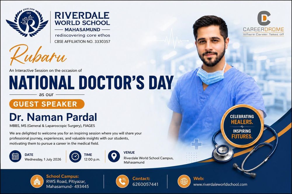 Rubaru session with Dr. Naman Pardal on National Doctor's Day