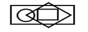  Identify the figure which satisfies the same condition of placement of dots as in given figure.