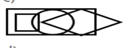  Identify the figure which satisfies the same condition of placement of dots as in given figure.