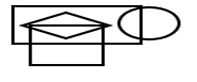  Identify the figure which satisfies the same condition of placement of dots as in given figure.