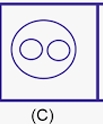 Which of the following Venn diagrams best represents the relationship between Doctors, Males, and Females?